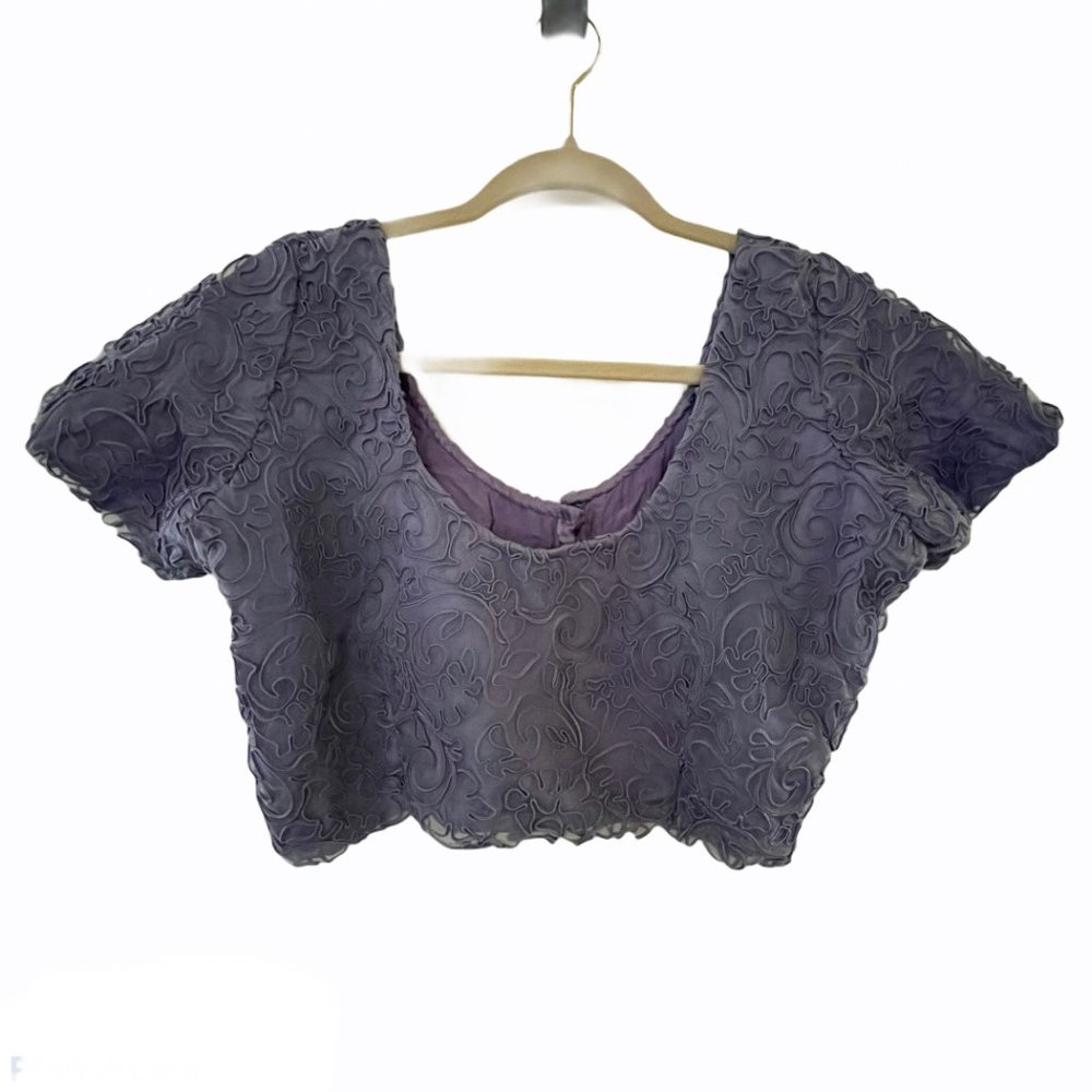 Periwinkle Crop Top